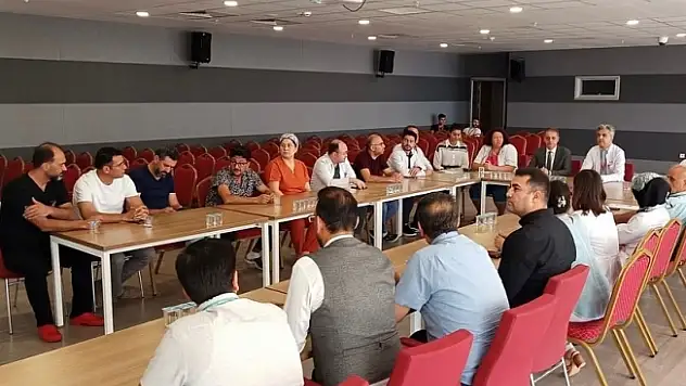 500 Yataklı Devlet Hastanesinin cihaz ihtiyaçları için toplantı yapıldı