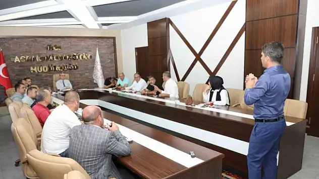 Ağrı'da pansiyonlu okulların müdürleri ile toplantı yapıldı