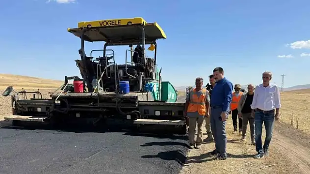Diyadin Kaymakamı Karali, ilçede yapılan çalışmaları inceledi
