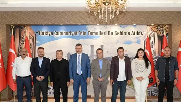 EGC'den Vali Çiftçi'ye ziyaret