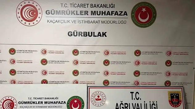 Ağrı'da 70 bin TL değerinde sülük ele geçirildi