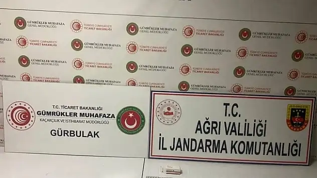 Ağrı'da uyuşturucu madde geçirildi