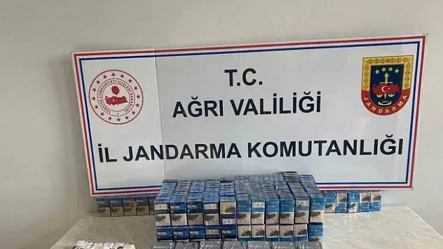 Ağrı'da 8 kişi kaçakçılık suçundan yakalandı