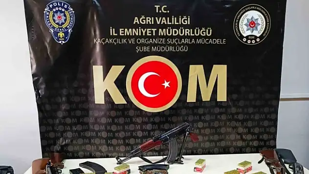 Ağrı'da eş zamanlı operasyon 22 gözaltı