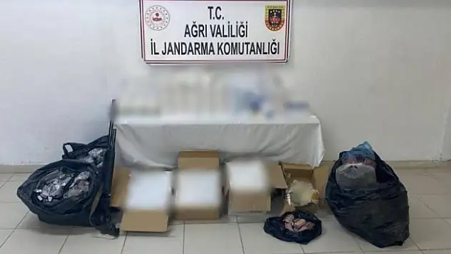 Ağrı'da kaçakçılık operasyonu: 2 gözaltı