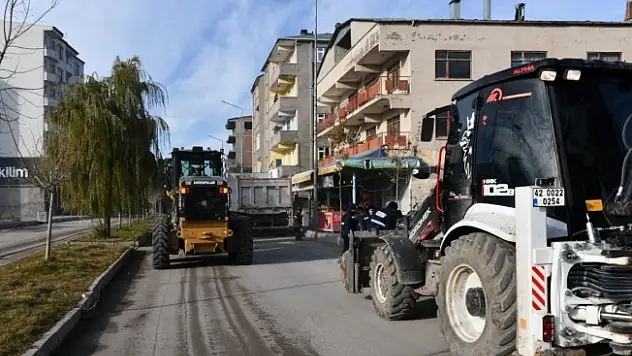 Doğubayazıt sokakları temizleniyor
