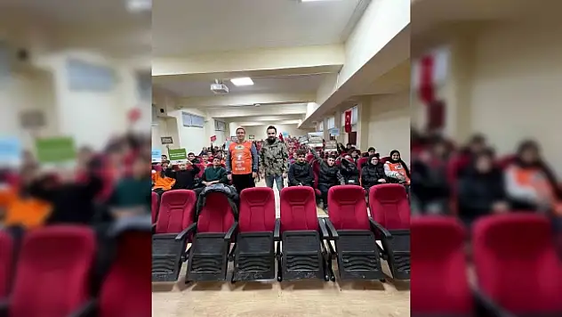 Okullarda iklim değişikliğini anlattılar