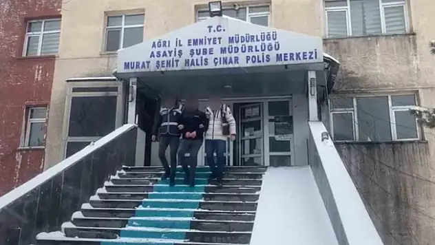 Ağrı'da 21 yıl hapis cezası olan şahıs yakalandı