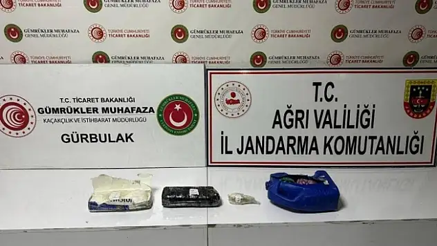 Ağrı'da çok sayıda uyuşturucu madde ele geçirildi