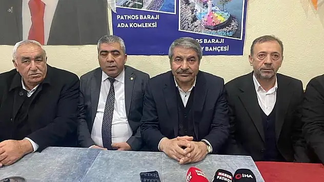 Ağrı'da İYİ Parti'den istifa ederek AK Partiye katıldılar