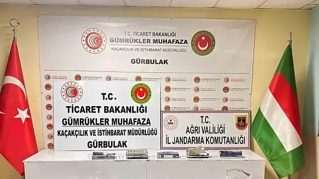 Ağrı'da 2 milyon 750 bin lira değerinde botoks ilacı ele geçirildi