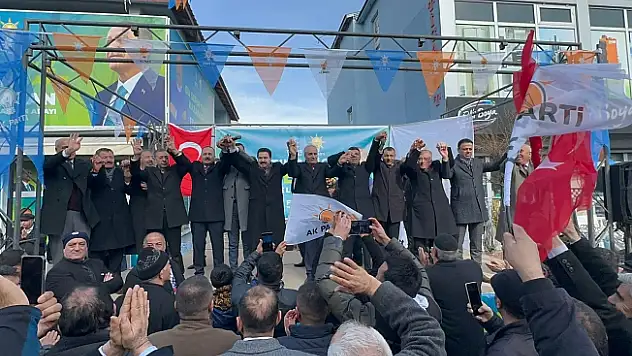 Tutak tercihini yaptı! AK Parti SKM açılışı mitinge dönüştü..