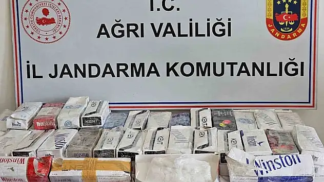 Ağrı'da 40 kilo metamfetamin ele geçirildi