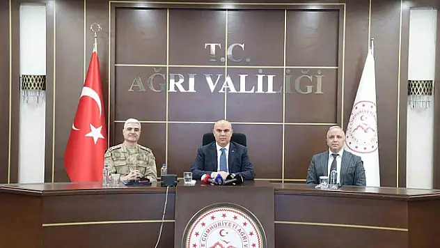Ağrı'da güvenlik toplantısı yapıldı