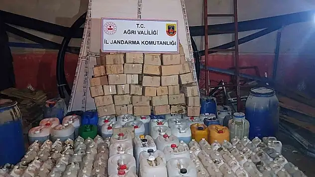 Ağrı'da jandarmadan sahte şampuan operasyonu