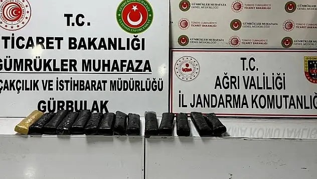 Ağrı'da 17 kilo metanfetamin ele geçirildi
