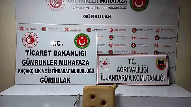 Ağrı'da 20 litre sıvı metanfetamin ele geçirildi