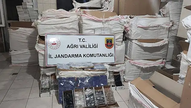 Ağrı'da jandarmadan şok baskın