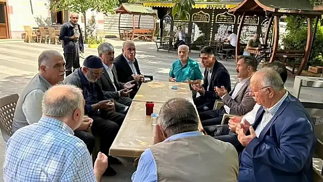 Cemil Yaman Güneş Ailesine başsağılığı ziyaretinde bulundu