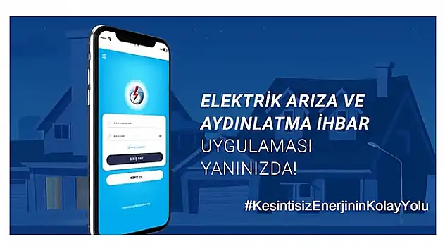 Tedaş'tan Elektrik Arıza İhbar Uygulaması
