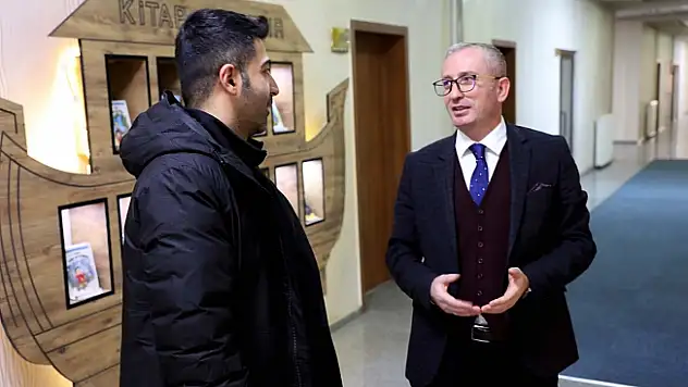 Dr. Seyfettin Aslan'dan İl Milli Eğitim Müdürü Hasan Kökrek'e Ziyaret