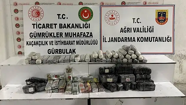 Doğubayazıt'ta Gürbulak Sınır Kapısında Uyuşturucu Operasyonu: 18 Kilo Esrar ve 70 Bin Hap Ele Geçirildi