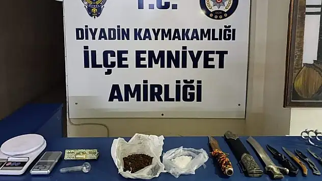 Ağrı İl Emniyet Müdürlüğü'nden Başarılı Operasyon: Zehir Tacirlerine Darbe
