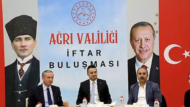 Ağrı Milli Eğitim Müdürlüğü'nden iftar programı
