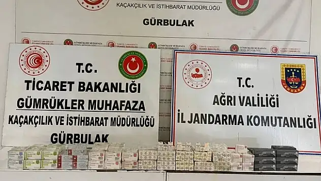 Ağrı Gürbulak Gümrük Sahasında 463 Paket Steroid ve İlaç Ele Geçirildi