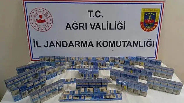 Ağrı'da Jandarma Kaçak Sigara Operasyonu: 4 Şüpheli Gözaltında