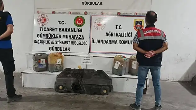 Ağrı'da Uyuşturucu Operasyonu: 56 Kilo Sıvı Metamfetamin Ele Geçirildi