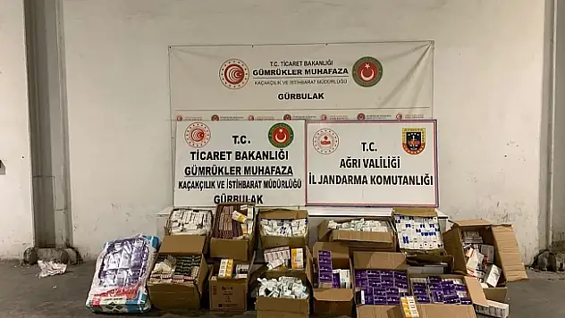 Ağrı Gürbulak Gümrük Sahasında Kaçak İlaç Operasyonu: 1 Gözaltı