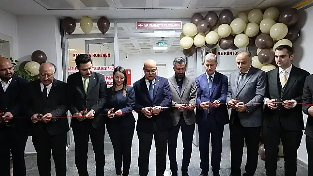 Ağrı Eğitim ve Araştırma Hastanesi'ne İkinci MR Cihazı Hizmete Girdi
