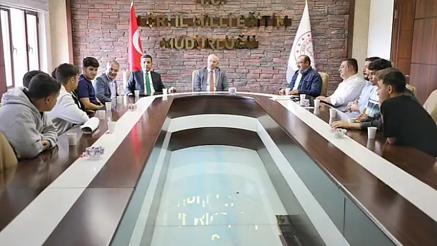 Ağrı'da 'Evliya Çelebi Öğrenci Değişim Projesi' kapsamında gelen öğrenciler ağırlandı