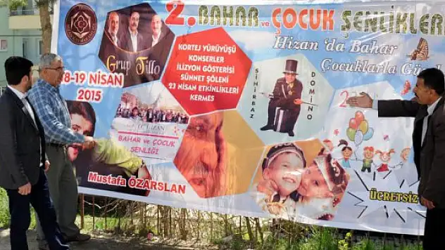 Hizan'da '2. Geleneksel Bahar ve Çocuk Şenlikleri'
