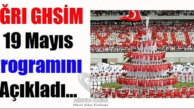 19 MAYIS GENÇLİK HAFTASI PROGRAMI