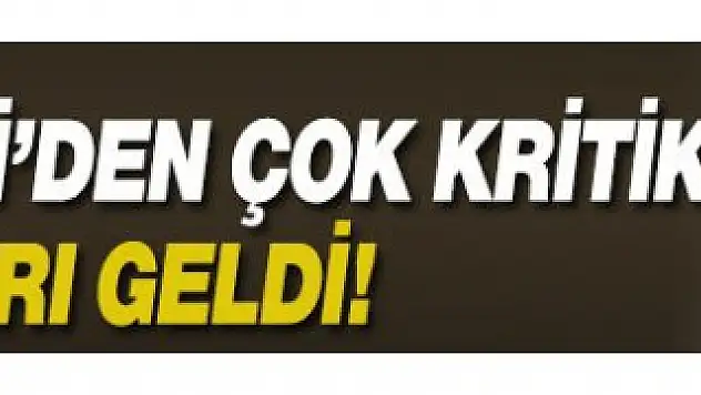 Meteoroloji'den uyarı!