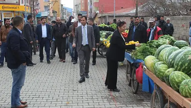 Ağrı'da 'Sebze Pazarı Projesi' hayata geçti