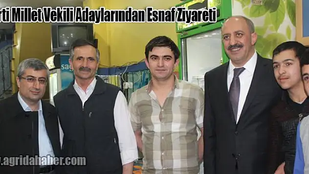 Ak Parti Millet Vekili Adaylarından Esnaf Ziyareti
