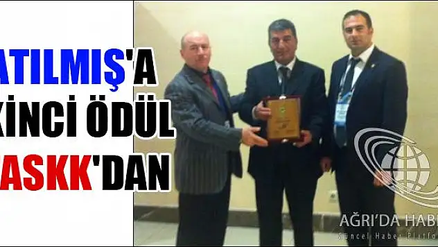 ATILMIŞA İKİNCİ ÖDÜL TASKKDAN