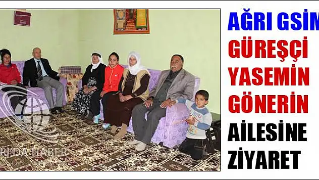 GSHİM ERİM GÜREŞÇİ YASEMİN GÖNER İN AİLESİNİ ZİYARET ETTİ