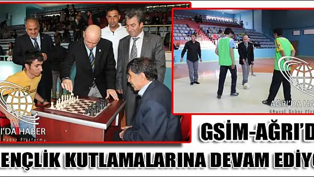 GENÇLİK HAFTASI KUTLAMALARI DEVAM EDİYOR.