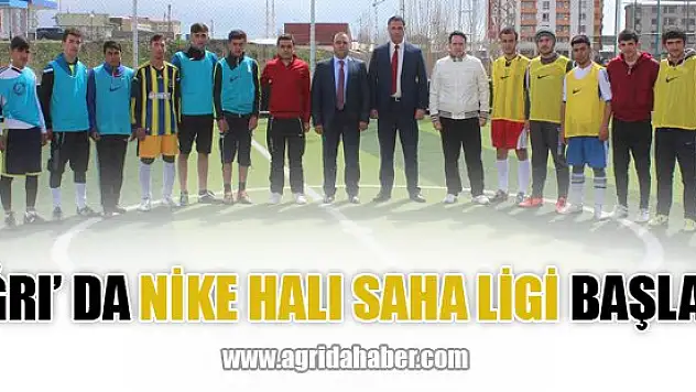 Ağrı' Da Nike Halı Saha Ligi Başladı