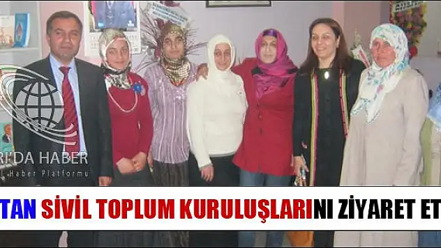 KOTAN SİVİL TOPLUM KURULUŞLARINI ZİYARET ETTİ