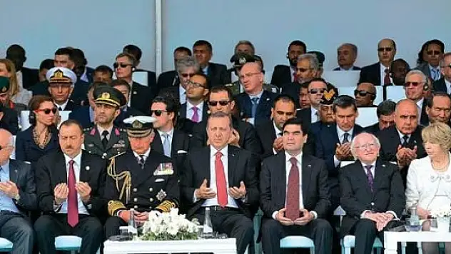 Çanakkale'de eşi görülmemiş tören!