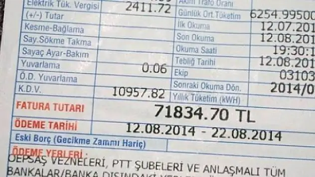 Faturalarda tüketici lehine yeni dönem başladı