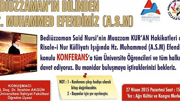Bediüzzaman'ın Dilinden Hz.Muhammed (s.a.v)