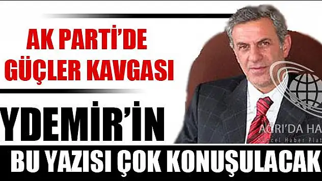 AK PARTİ DE GÜÇLER KAVGASI