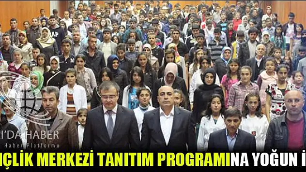 GENÇLİK MERKEZİ TANITIM PROGRAMINA YOĞUN İLGİ