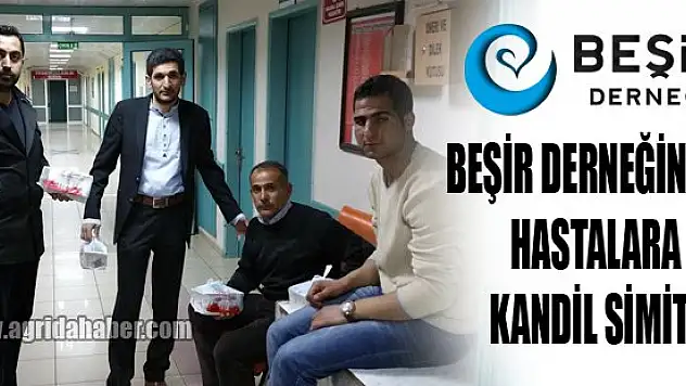 Beşir Derneği Ağrı Temsilciliğinden Kandil Simiti